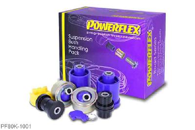 PF80K-1001, Opel Corsa D  VXR, Powerflex Handling Pack Included within this pack are the following parts:PFF80-1101Front Arm Front BushPFF80-1102Front Arm Rear BushPFR80-1110Rear Beam Mounting BushPFF80-1120Lower Rear Engine Mount InsertThis Handling Pack contains a selection of parts from a complete vehicle listing, clickhereto see more parts available., 1 stuk(s) benodigd  per auto, 1 stuk(s) in verpakking, prijs per set van 1 stuk(s)