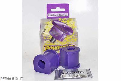 PFR66-519-17, Opel Signum (2003 - 2008), Rear Anti Roll Bar Mounting Bush 17mm  17mm, 2 stuk(s) benodigd  per auto, 2 stuk(s) in verpakking, prijs per set van 2 stuk(s)