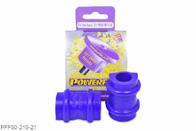 PFF50-215-21, Peugeot 205 Gti and 309 Gti, Anti Roll Bar Bush 21mm The 21mm bush fits the cast bracket as fitted to the 309GTi only. Other diameter bars use a pressed steel bracket. This part replaces OE part number: 5094.50 and 5094.51 - 309 GTi uses a 21mm roll bar. Please check size before ordering. 21mm, 2 stuk(s) benodigd  per auto, 2 stuk(s) in verpakking, prijs per set van 2 stuk(s)