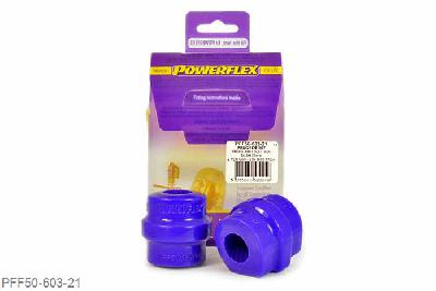 PFF50-603-21, Peugeot 5008 (2009-on), Front Anti Roll Bar Bush 21mm This bush replaces standard bush part number 5094.87.  Measure bar diameter and select correct size for your car. 21mm, 2 stuk(s) benodigd  per auto, 2 stuk(s) in verpakking, prijs per set van 2 stuk(s)