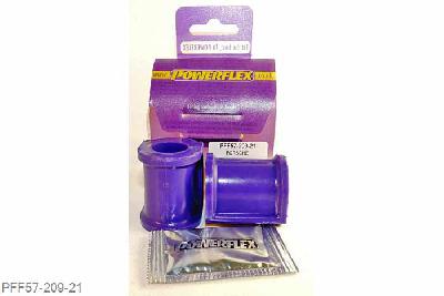 PFF57-209-21, Porsche 964 (1989 - 1994), Rear Anti Roll Bar Bush 21mm For 911 Classic models from 1977 on, for models 1974 to 1977 use 4 x PFR57-412-*. *Please measure anti roll bar diameter before ordering. Bush Style:- D shaped. 21mm, 2 stuk(s) benodigd  per auto, 2 stuk(s) in verpakking, prijs per set van 2 stuk(s)