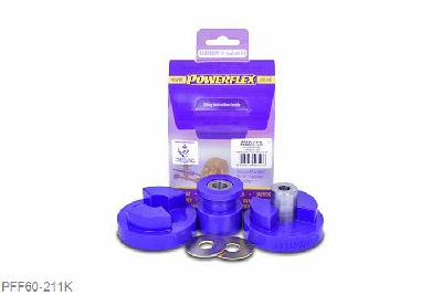 PFF60-211K, Renault Clio II (inc 172 and 182), Dog Bone (Twisted) Engine Mount Bush Kit PFF60-211K will fit Phase 2 Petrol 172 & 182 Sport Models Only. PFF60-206K will fit Phase 1 Petrol 172 models only., 1 stuk(s) benodigd  per auto, 1 stuk(s) in verpakking, prijs per set van 1 stuk(s)