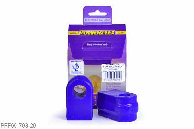 PFF60-703-20, Renault Scenic III (2009 -), Front Anti Roll Bar Bush - 20mm This part replaces OE number: 546120005R. Please check anti roll bar diameter before ordering. 20mm, 2 stuk(s) benodigd  per auto, 2 stuk(s) in verpakking, prijs per set van 2 stuk(s)
