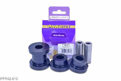 PFR42-610, Rover 45, Rear Lower Arm Outer Bush This part replaces OEM part number RGX100350 and RGX100351 as the Outer Bush on the Rear Lower Arm., 2 stuk(s) benodigd  per auto, 2 stuk(s) in verpakking, prijs per set van 2 stuk(s)