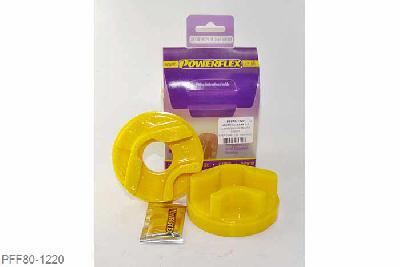 PFF80-1220, Saab 9-3 (2002-on), Front Lower Engine Mount Insert Fits into the voiding of the original bush to reduce engine movement under acceleration.Slight increase in vibration may be felt use PFF80-1220R for minimal vibration increase and for diesel engines., 1 stuk(s) benodigd  per auto, 1 stuk(s) in verpakking, prijs per set van 1 stuk(s)