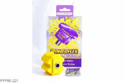PFF66-221, Saab 9-5 (1998-2010) YS3E, Engine Torque Rod To Engine Bush, Manual Petrol This bush fits manual gearbox petrol cars from year 2000 onwards. For manual diesel cars use softer bush PFF66-221R. For automatic petrol vehicles 2000 on use PFF66-222 - Oe Nr 5230685 - 4965398, 1 stuk(s) benodigd  per auto, 1 stuk(s) in verpakking, prijs per set van 1 stuk(s)