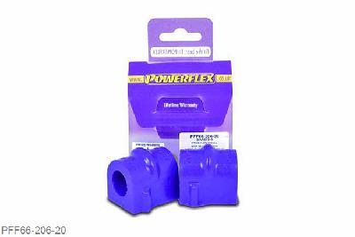 PFF66-206-20, Saab 9-5 (1998-2010) YS3E, Front Anti Roll Bar Mounting Bush 20mm  20mm, 2 stuk(s) benodigd  per auto, 2 stuk(s) in verpakking, prijs per set van 2 stuk(s)