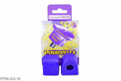 PF69-303-15, Subaru Impreza Turbo, WRX and Sti (GD,GG 00 to 07), Rear Anti Roll Bar To Chassis Bush 15mm  15mm, 2 stuk(s) benodigd  per auto, 2 stuk(s) in verpakking, prijs per set van 2 stuk(s)