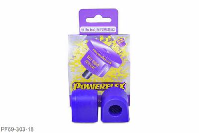 PF69-303-18, Subaru Impreza Turbo, WRX and Sti (GD,GG 00 to 07), Rear Anti Roll Bar To Chassis Bush 18mm  18mm, 2 stuk(s) benodigd  per auto, 2 stuk(s) in verpakking, prijs per set van 2 stuk(s)