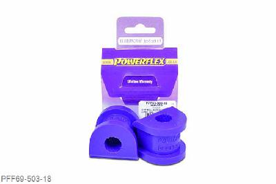 PFF69-503-18, Subaru Legacy BL and BP (2003-2009), Front Anti Roll Bar Bush 18mm Please measure the diameter of the anti roll bar and order the correct size. 18mm, 2 stuk(s) benodigd  per auto, 2 stuk(s) in verpakking, prijs per set van 2 stuk(s)