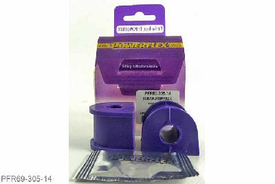 PFR69-305-14, Subaru Legacy BL and BP (2003-2009), Rear Anti Roll Bar To Chassis Bush 14mm  14mm, 2 stuk(s) benodigd  per auto, 2 stuk(s) in verpakking, prijs per set van 2 stuk(s)