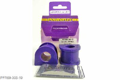 PFR69-305-19, Subaru Legacy BL and BP (2003-2009), Rear Anti Roll Bar To Chassis Bush 19mm  19mm, 2 stuk(s) benodigd  per auto, 2 stuk(s) in verpakking, prijs per set van 2 stuk(s)