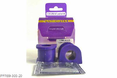 PFR69-305-20, Subaru Legacy BL and BP (2003-2009), Rear Anti Roll Bar To Chassis Bush 20mm  20mm, 2 stuk(s) benodigd  per auto, 2 stuk(s) in verpakking, prijs per set van 2 stuk(s)
