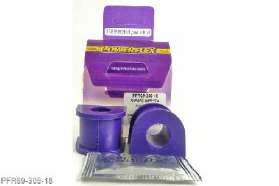 PFR69-305-18, Subaru Legacy BM and BR (2009 -), Rear Anti Roll Bar To Chassis Bush 18mm  18mm, 2 stuk(s) benodigd  per auto, 2 stuk(s) in verpakking, prijs per set van 2 stuk(s)