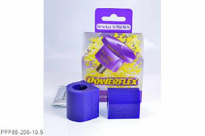 PFF88-206-19.5, Volvo 240 (1975 - 1993), Front Anti Roll Bar Bush 19.5mm PFF88-206-* fits early models with a plain D shaped bush, for later vehicles with additional shapes on the bush use PFF88-207-*, 2 stuk(s) benodigd  per auto, 2 stuk(s) in verpakking, prijs per set van 2 stuk(s)