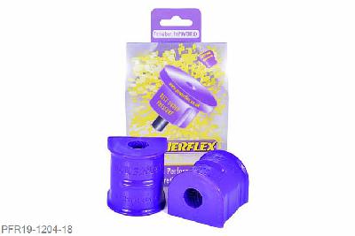 PFR19-1204-18, Volvo S40 (2004 onwards), Rear Anti Roll Bar To Chassis Bush 18mm  18mm, 2 stuk(s) benodigd  per auto, 2 stuk(s) in verpakking, prijs per set van 2 stuk(s)