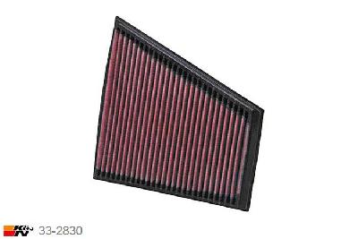 33-2830 K&N Luchtfilter, Skoda Fabia 1.2, 54/60/70PK, 2001-2013