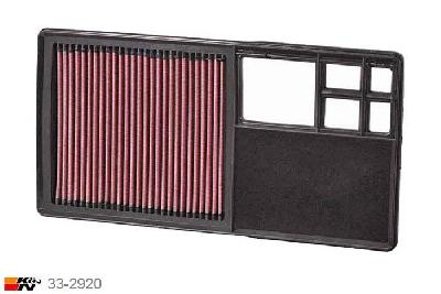 33-2920 K&N Luchtfilter, Skoda Fabia 1.6, 105PK, 2006-2013