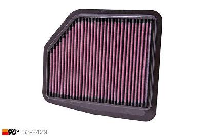 33-2429 K&N Luchtfilter Lengte 243 mm, Breedte 200 mm, Suzuki Grand Vitara 2.4, 2009-2014