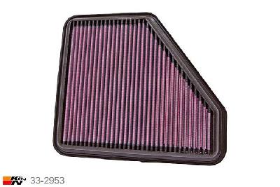 33-2953 K&N Luchtfilter Lengte 270 mm, Breedte 235 mm, Toyota Corolla 2.0 Diesel, 2007-2009