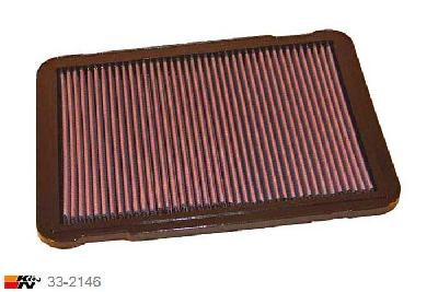 33-2146 K&N Luchtfilter Lengte 313 mm, Breedte 233 mm, Toyota Landcruiser 3.0 D4D, 2009-2013