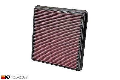 33-2387 K&N Luchtfilter Lengte 324 mm, Breedte 305 mm, Toyota Landcruiser 5.7, 2008-2014