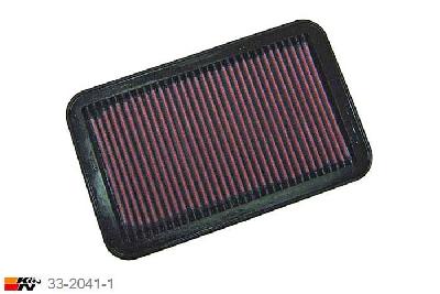 33-2041-1 K&N Luchtfilter Lengte 251 mm, Breedte 157 mm, Toyota MR2 1.8, 140PK, 1999-2005