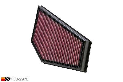 33-2976 K&N Luchtfilter, Volvo S40 2.4 D, 2006-2011