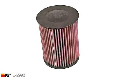 E-2993 K&N Luchtfilter Buitendiameter 159 mm , Binnendiameter 70 mm , Hoogte 210 mm, Volvo V50 1.6, 8/2007-2011