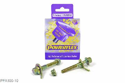 PFA100-10, Alfa Romeo 145, 146, 155 (1992-2000) PowerAlign Camber Bolt Kit (10mm), Kit contains 2 camber bolts, tab washers and nuts. Camber adjusting bolt to replace the original 10mm bolt.  Why not add our Magnetic Camber Gauge to your tool kit so that you can make pit garage adjustments to your suspension using PowerAlignCamber Bolts....ClickHEREfor more information. 10mm, 1 stuk(s) benodigd  per auto, 1 stuk(s) in verpakking, prijs per set van 1 stuk(s)