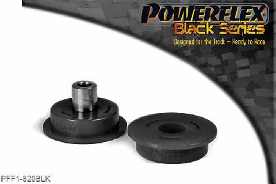 PFF1-820BLK, Alfa Romeo 147 (2000-2010), 156 (1997-2007), GT (2003-2010) Engine Mount Engine To Stabilizer Bush, Fits 1.6 to 2.0 petrol 145, 146, 147, 156, GTV(916) & Spider(916) models. Replaces OE bush part numbers 46420429 and 60814467. Also fits 166 V6 models, fits into arm OE number 60677745., 1 stuk(s) benodigd  per auto, 1 stuk(s) in verpakking, prijs per set van 1 stuk(s)