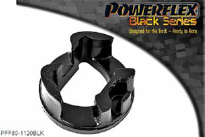 PFF80-1120BLK, Alfa Romeo MiTo (2008 onwards) Lower Rear Engine Mount Insert, This part fits into and fills voids in engine mount OE numbers: 50510781, 5684 206 and 55703436. It does not fit 1.2, 1.3JTD, 1.4 8v or 1.4 16v engines.  PFF80-1120 fits this type of mount only. Please check the picture below before ordering., 1 stuk(s) benodigd  per auto, 1 stuk(s) in verpakking, prijs per set van 1 stuk(s)