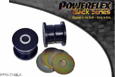 PFR1-714BLK, Alfa Romeo GTV and Spider 2.0 and V6, 916 (1995-2005) Rear Lower Spring Mount Outer, These bushes include 2 Top Hat bushes, sleeve and two washers.The washers should be fitted to the outside of the top hats to support the bush in place., 2 stuk(s) benodigd  per auto, 2 stuk(s) in verpakking, prijs per set van 2 stuk(s)