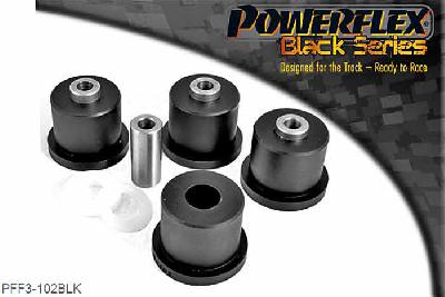 PFF3-102BLK, Audi 80, 90 inc Avant (1973 - 1996) Front Wishbone Bush, This fits cast arms 45mm diameter bush. For pressed steel arms fit PFF3-101, 37mm bush.  This bush is suitable for Road and Black Series applications. It is the same part as the Road Series but with Black series packaging., 4 stuk(s) benodigd  per auto, 4 stuk(s) in verpakking, prijs per set van 4 stuk(s)