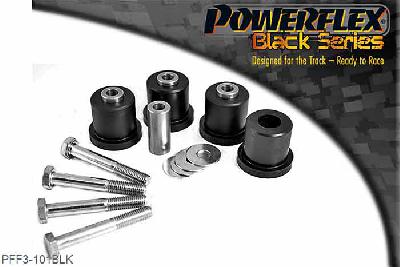 PFF3-101BLK, Audi 80, 90 inc Avant (1973 - 1996) Front Wishbone Bush, PFF3-101 are for Pressed Steel Arms 37mm diameter bush. If you have cast arms use PFF3-102 45mm diameter. This bush is suitable for Road and Black Series applications. It is the same part as the Road Series but with Black series packaging, 4 stuk(s) benodigd  per auto, 4 stuk(s) in verpakking, prijs per set van 4 stuk(s)