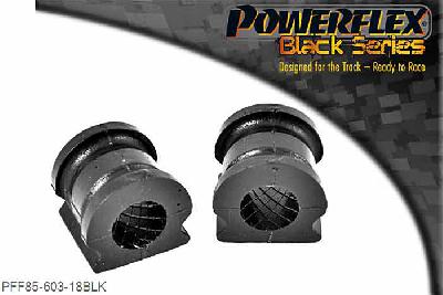 PFF85-603-18BLK, Audi A1 8X (2010-) Front Anti Roll Bar Bush 18mm,  18mm, 2 stuk(s) benodigd  per auto, 2 stuk(s) in verpakking, prijs per set van 2 stuk(s)