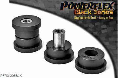 PFR3-205BLK, Audi A4 Quattro (1995 - 2001) Rear Lower Arm Front Bush, Fits The Pressed Steel Rear Lower Arm, 2 stuk(s) benodigd  per auto, 2 stuk(s) in verpakking, prijs per set van 2 stuk(s)