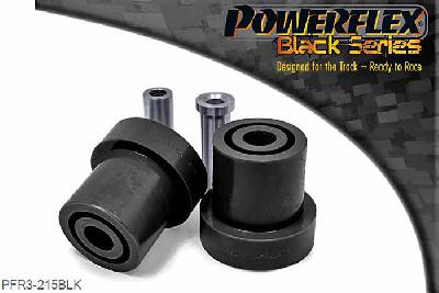 PFR3-215BLK, Audi A6 (2002 - 2005) Rear Beam Mount Bush, This part replaces OEM part numbers 4B0501521E & 4B0501522E, 2 stuk(s) benodigd  per auto, 2 stuk(s) in verpakking, prijs per set van 2 stuk(s)