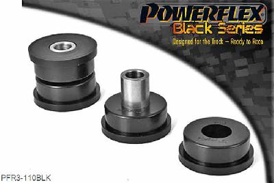 PFR3-110BLK, Audi Cabriolet (1992 - 2000) Rear Beam Front Location Bush, For the Audi 80, 90 inc Avant models, it only its up to 1992 chassis number 8A-N-200-000, for later cars use PFR3-111., 2 stuk(s) benodigd  per auto, 2 stuk(s) in verpakking, prijs per set van 2 stuk(s)