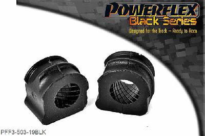 PFF3-503-19BLK, Audi TT Mk1 Typ 8N 4WD (1999-2006) Front Anti Roll Bar Mounting 19mm,  19mm, 2 stuk(s) benodigd  per auto, 2 stuk(s) in verpakking, prijs per set van 2 stuk(s)