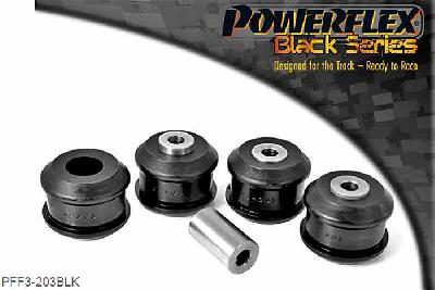 PFF3-203BLK, Audi S/RS S4 inc. Avant (2001 - 2005) Front Upper Arm To Chassis Bush, This part replaces OE numbers: 4B0407515 and 8K0407515., 4 stuk(s) benodigd  per auto, 4 stuk(s) in verpakking, prijs per set van 4 stuk(s)