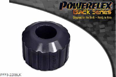 PFF3-220BLK, Audi S/RS S6 Avant Quattro (1998 - 2005) Engine Snub Nose Mount, This part replaces OE numbers: 8D0199339A, 8D0199339D, 8D0199339F, 8D0199339D and fits vehicles with a cylindrical engine mount spigot. For vehicles that use a D shape spigot, please use PFF3-221., 1 stuk(s) benodigd  per auto, 1 stuk(s) in verpakking, prijs per set van 1 stuk(s)