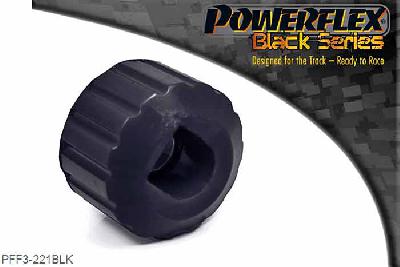 PFF3-221BLK, Audi S/RS S6 Avant Quattro (1998 - 2005) Engine Snub Nose Mount, This part replaces OE number: 8E0199339 and fits vehicles with a D shape engine mount spigot. For vehicles that use a cylindrical spigot, please use PFF3-220., 1 stuk(s) benodigd  per auto, 1 stuk(s) in verpakking, prijs per set van 1 stuk(s)