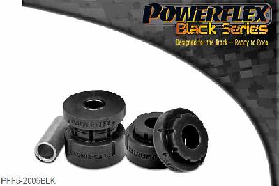 PFF5-2005BLK, BMW 1502-2002 (1962 - 1977) Tie Bar To Chassis Front Bush, This part replaces OEM part numbers 31131108373, 31131108371, 2 stuk(s) benodigd  per auto, 2 stuk(s) in verpakking, prijs per set van 2 stuk(s)