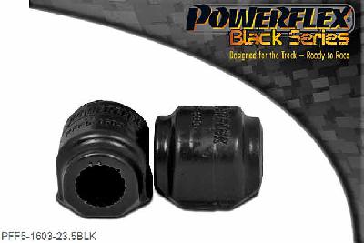 PFF5-1603-23.5BLK, BMW E21 3 Series (1975 - 1983) Front Anti Roll Bar Bush 23.5mm, This part replaces OEM part number 31351126577 23.5mm, 2 stuk(s) benodigd  per auto, 2 stuk(s) in verpakking, prijs per set van 2 stuk(s)
