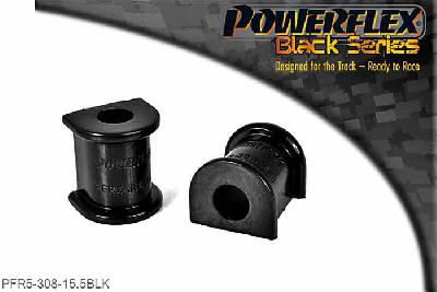 PFR5-308-15.5BLK, BMW E30 3 Series (1982 - 1991) Rear Roll Bar Mounting Bush 15.5mm,  15.5mm, 2 stuk(s) benodigd  per auto, 2 stuk(s) in verpakking, prijs per set van 2 stuk(s)