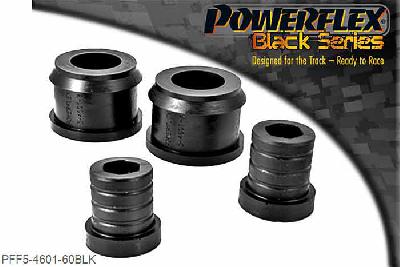 PFF5-4601-60BLK, BMW E46 3 SERIES (1999 - 2006) Front Wishbone Rear Bush, PFF5-4601-60 is for the earlier models with 60 bore mounting - check diameter before ordering 60mm, 2 stuk(s) benodigd  per auto, 2 stuk(s) in verpakking, prijs per set van 2 stuk(s)
