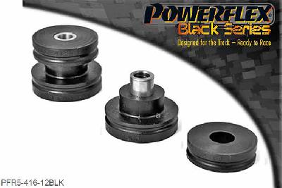 PFR5-416-12BLK, BMW E90, E91, E92 & E93 3 Series xDrive (2005-2013) Rear Shock Absorber Upper Mounting Bush 12mm, Notes:PFR5-416-12 fits performance shock absorber which has 12mm thread.For standard shock absorbers and performance shock absorber with a 10mm thread use PFR5-416., 2 stuk(s) benodigd  per auto, 2 stuk(s) in verpakking, prijs per set van 2 stuk(s)