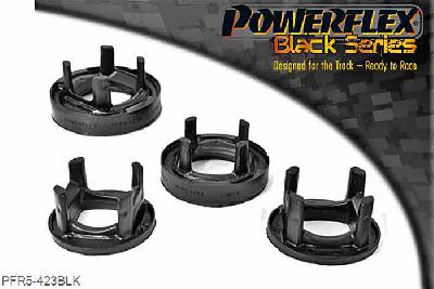 PFR5-423BLK, BMW E90, E91, E92 and E93 3 Series (2005-2013) Rear Subframe Rear Mounting Insert, Fits diesel cars and all petrol and diesel E91 Touring models. For petrol models, except E91 Touring models, use PFR5-421 inserts or for a complete replacement bush use PFR5-422, 2 stuk(s) benodigd  per auto, 2 stuk(s) in verpakking, prijs per set van 2 stuk(s)