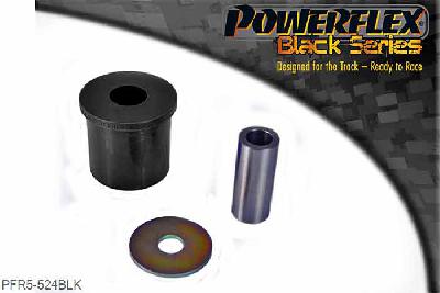 PFR5-524BLK, BMW E39 5 Series 520 To 530 Rear Diff Front Mounting Bush, This part replaces original BMW part number 33171090389 and fits against a flat mounting face of the diff. If the casing has a spigot use PFR5-525., 1 stuk(s) benodigd  per auto, 1 stuk(s) in verpakking, prijs per set van 1 stuk(s)
